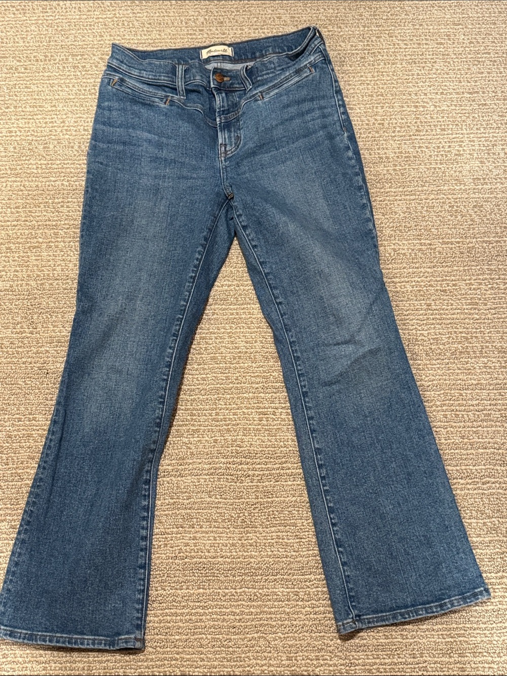 Madewell Mid Rise Kick Out Jeans